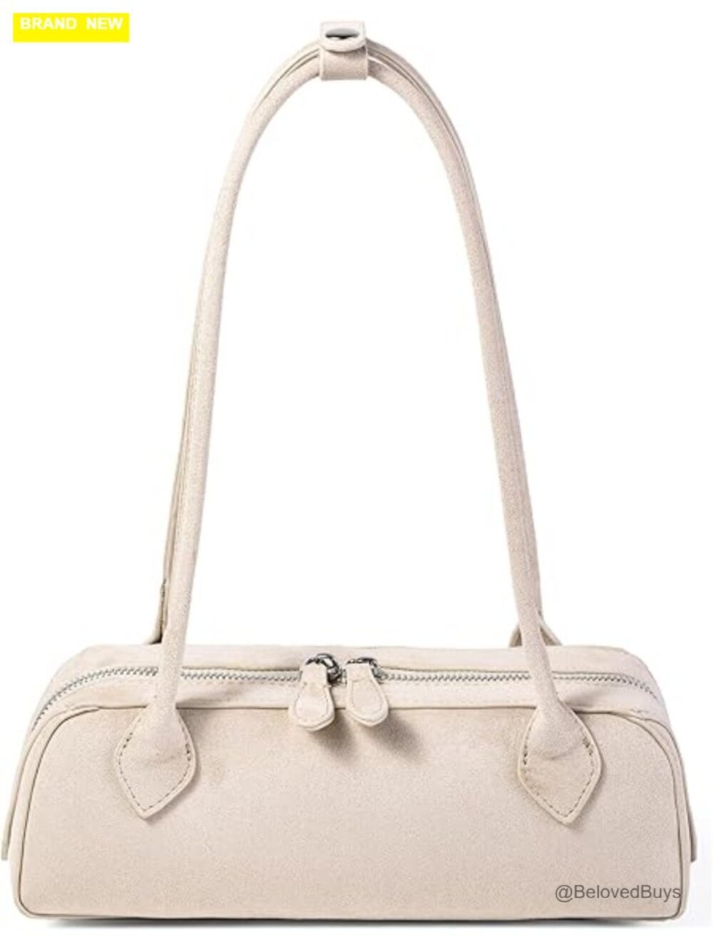 Faux Suede Hobo Bag Shoulder Handbag Chic Purse Satchel Travel Work